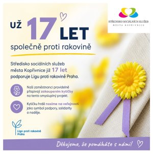 Podporujeme projekt "Český den proti rakovině"