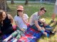 Přátelský piknik klientů DS kopretina s klienty STD Effatha v nové terapeutické zahradě